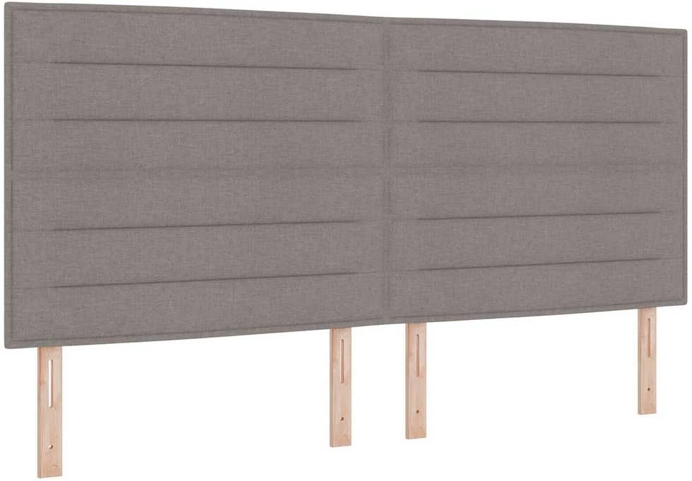 Kiemas lova su galvūgalio Tortora 200 x 200 cm audinys