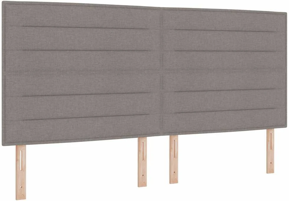 Lovos rėmas su galvūgalio Tortora 200 x 200 cm audinys