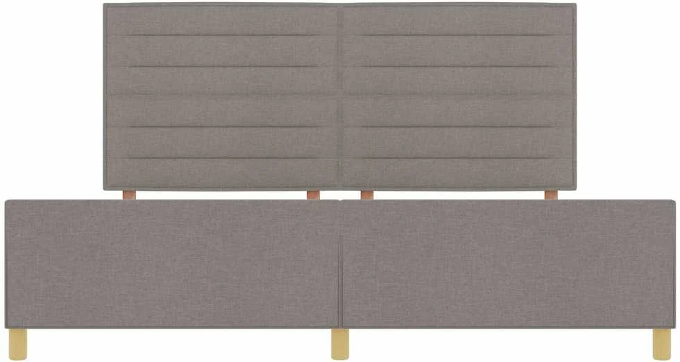 Lovos rėmas su galvūgalio Tortora 200 x 200 cm audinys
