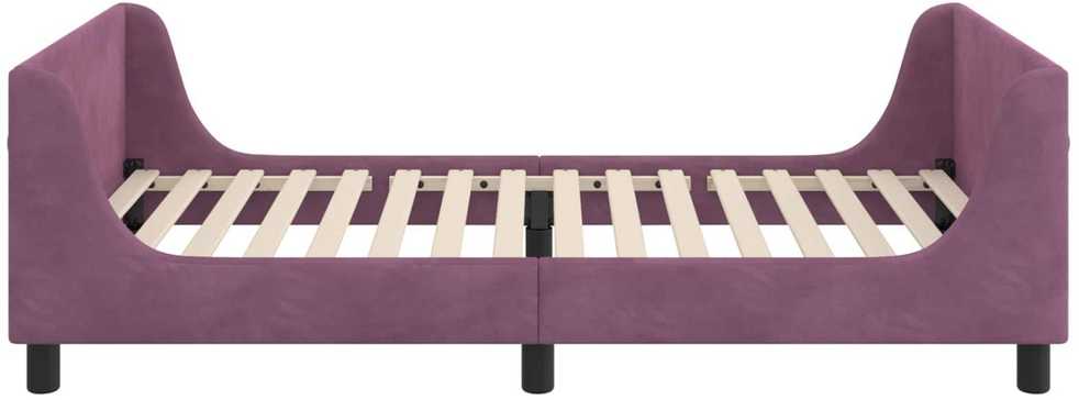 Lova Vaikiška lovos konstrukcija su galvūgaliu Violetinė 90 x 200 cm
