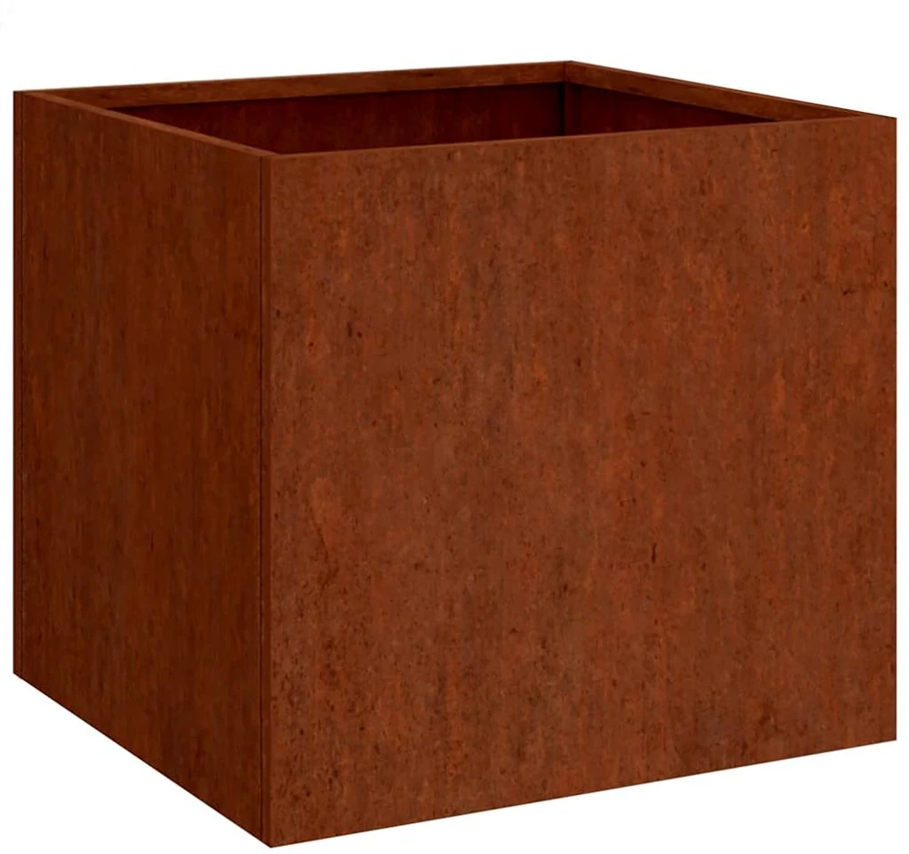 Loveliai, 2vnt., 32x30x29cm, Corten plienas