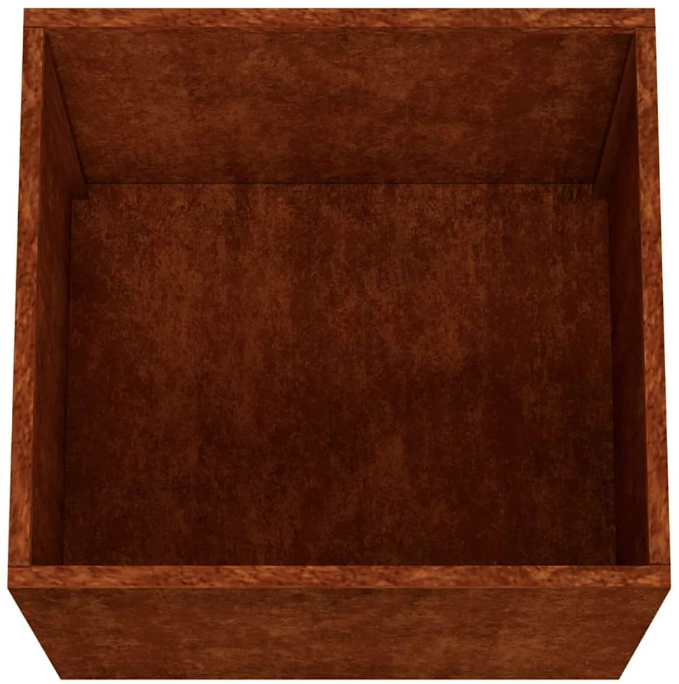 Loveliai, 2vnt., 42x40x39cm, Corten plienas