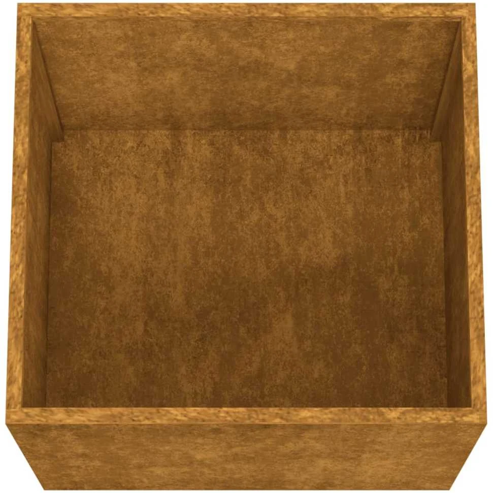 Loveliai, 2vnt., 42x40x39cm, Corten plienas