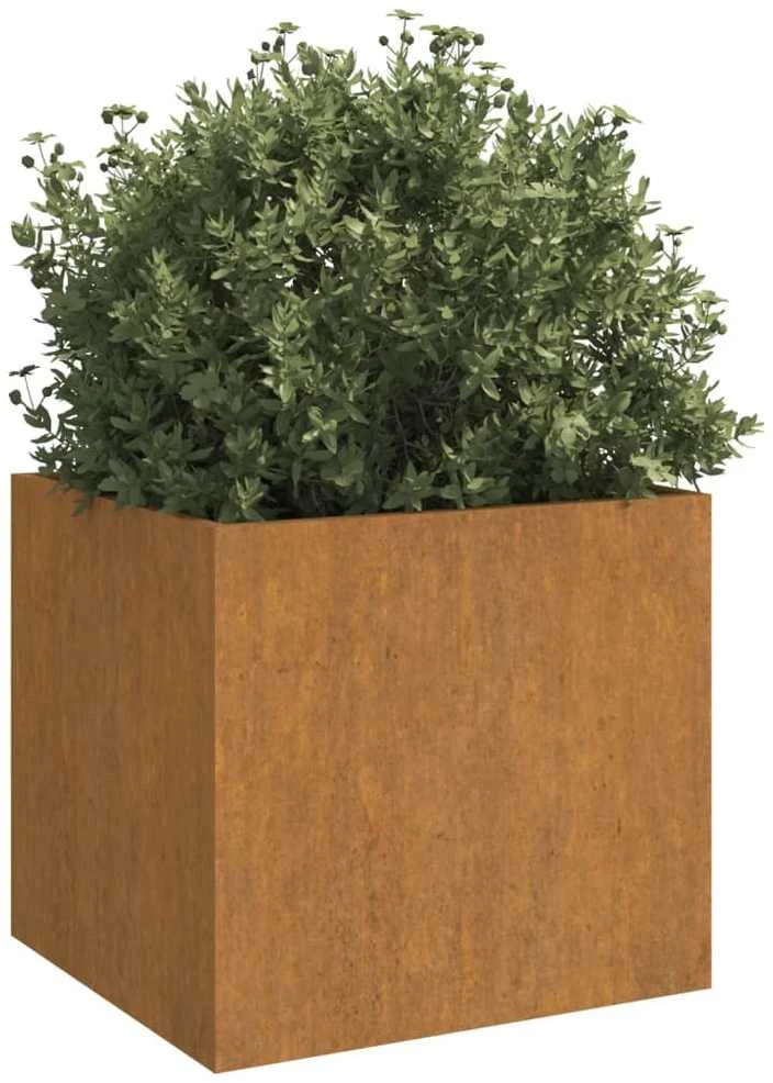 Loveliai, 2vnt., 42x40x39cm, Corten plienas