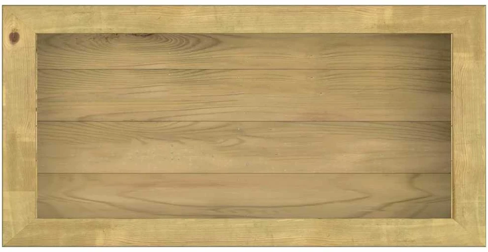 Lovelis, 100x50x50cm, impregnuota pušies mediena