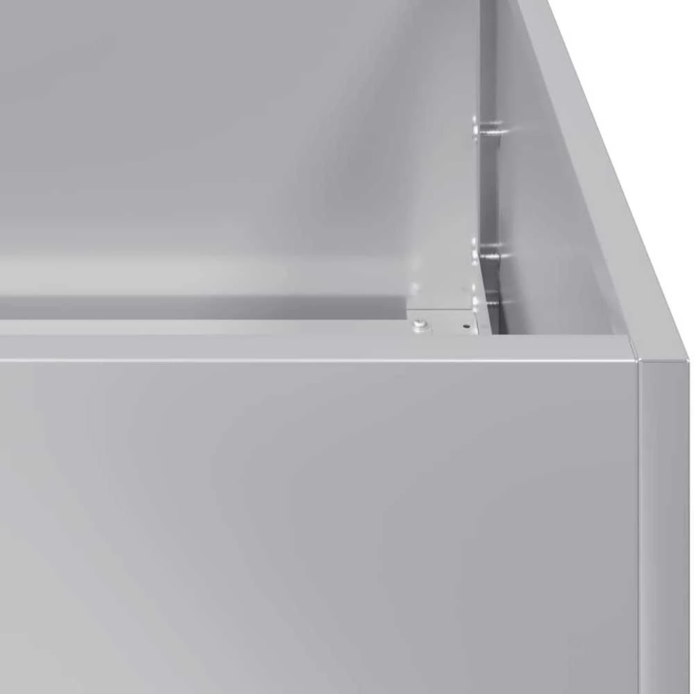 Lovelis, 120x80x40cm, galvanizuotas plienas