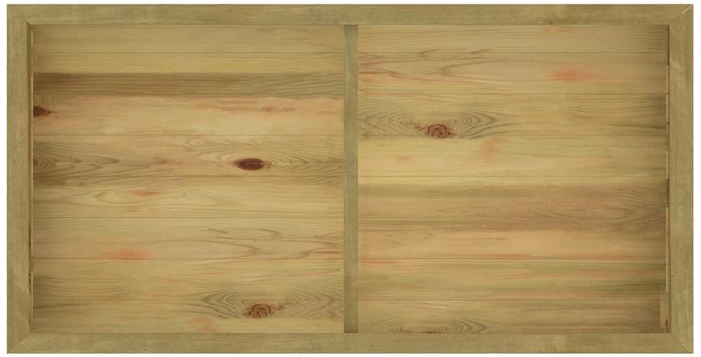Lovelis, 196x100x50cm, impregnuota pušies mediena