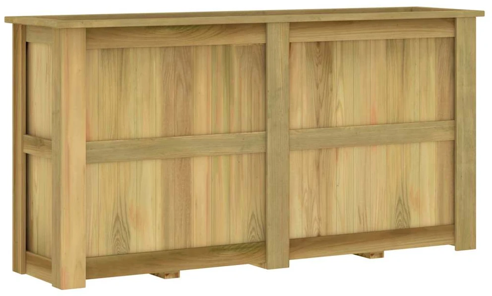 Lovelis, 196x50x100cm, impregnuota pušies mediena