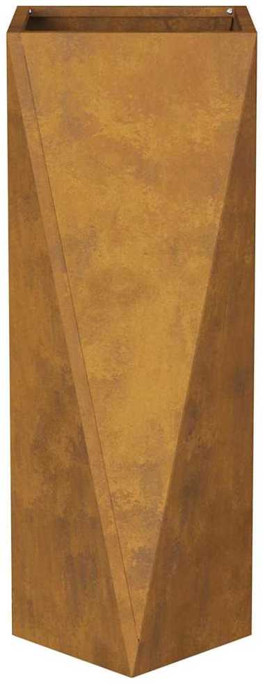 Lovelis 2 vnt. Rūdijanti 30 x 30 x 75 cm