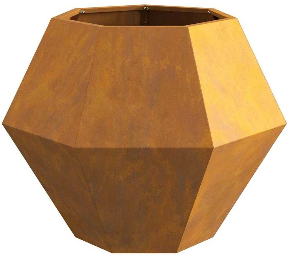 Lovelis 2 vnt. Rūdijanti 75 x 75 x 60 cm
