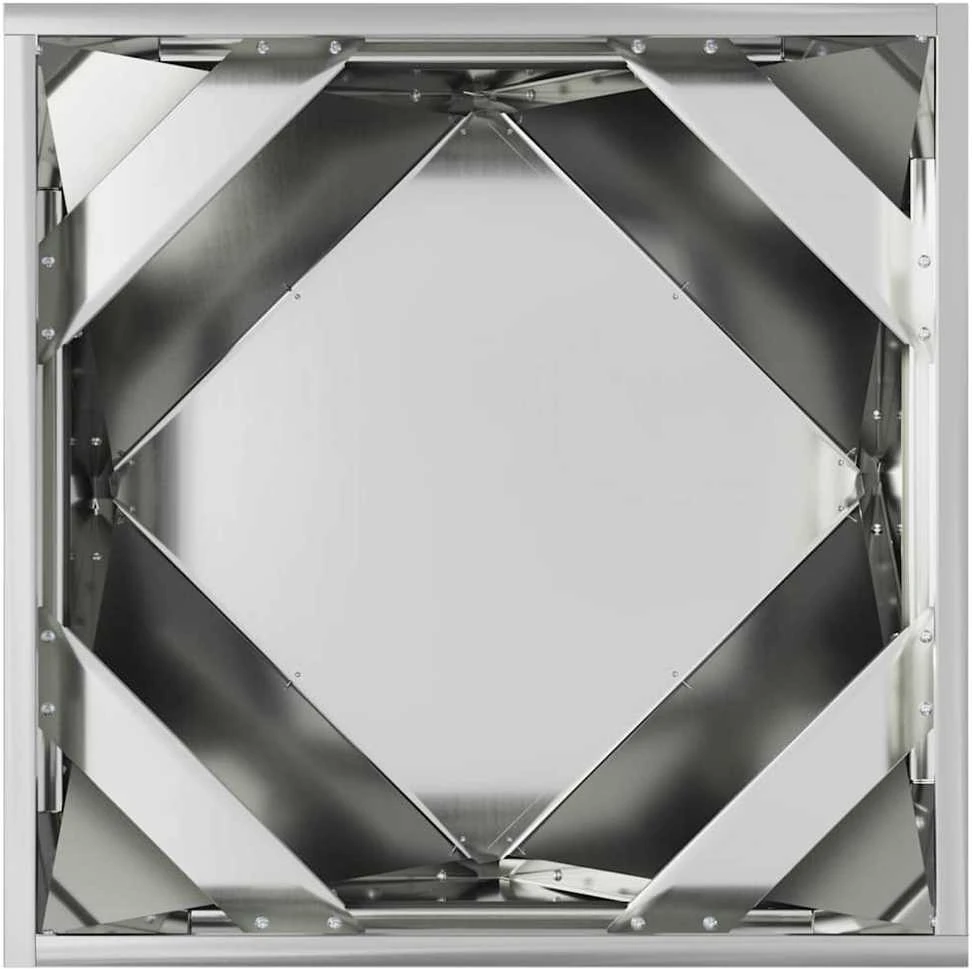 Lovelis 2 vnt. Sidabro 50 x 50 x 50 cm Cinkuota plienas