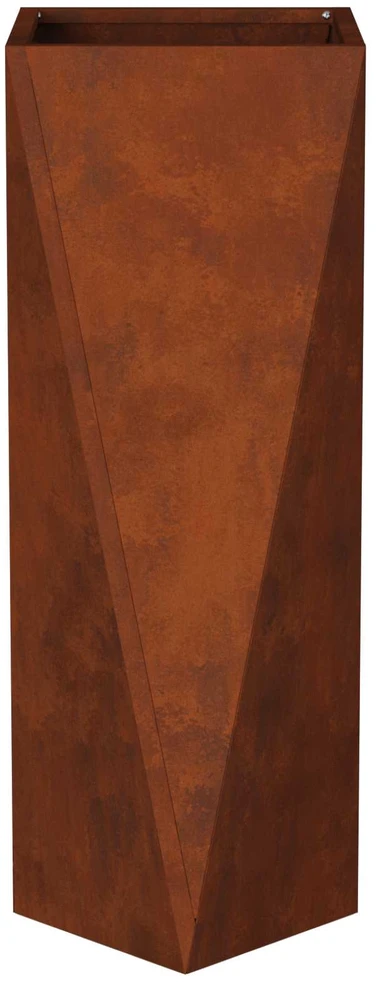 Lovelis 2 vnt. Rūdijanti 30 x 30 x 75 cm