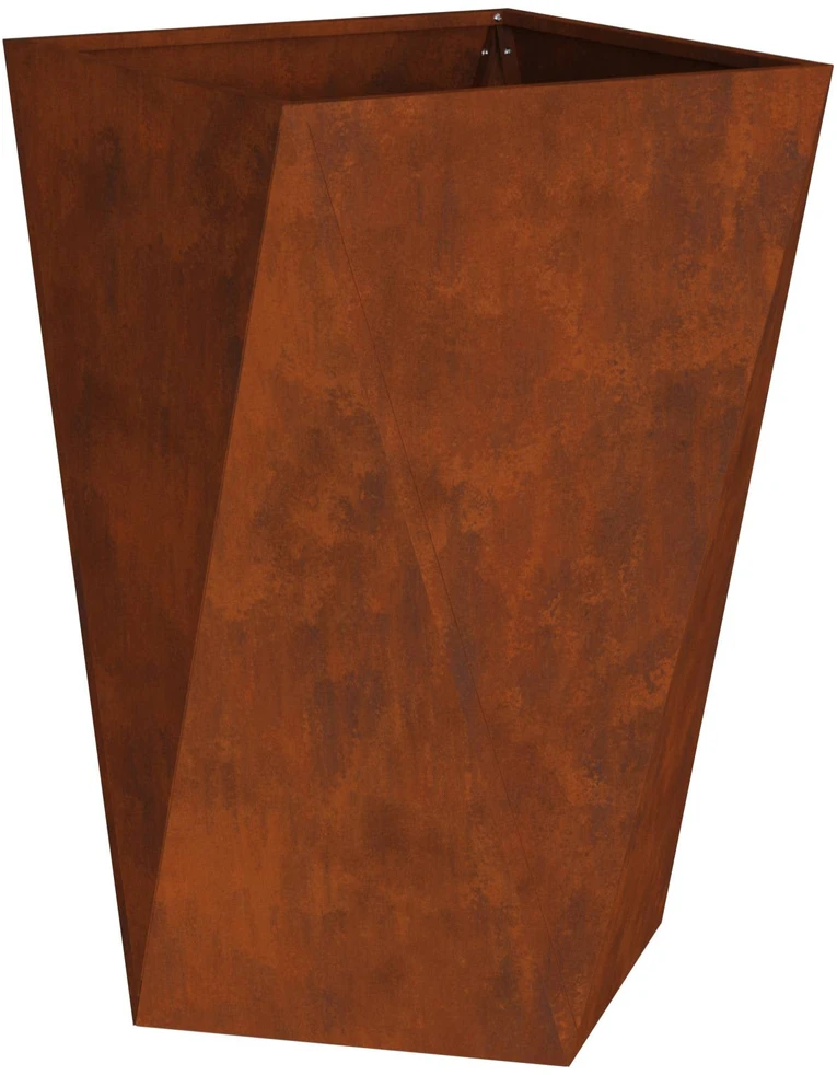 Lovelis 2 vnt. Rūdijanti 50 x 50 x 75 cm