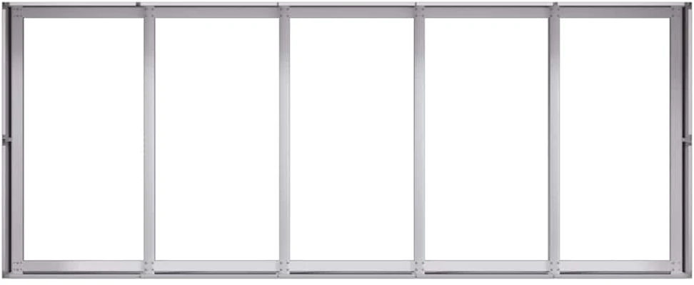 Lovelis, 200x80x40cm, galvanizuotas plienas