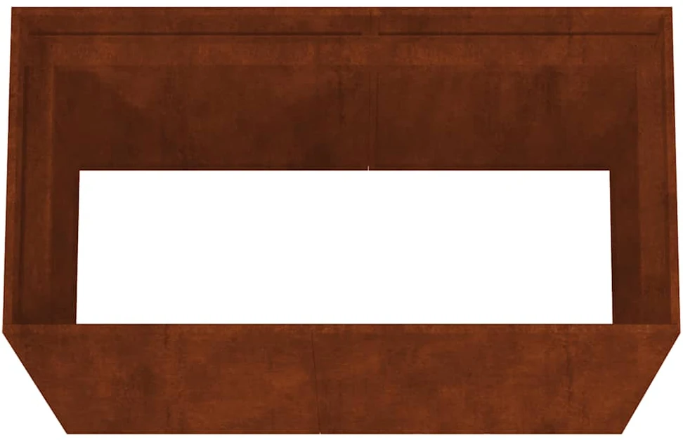 Lovelis, 40x80x80cm, Corten plienas