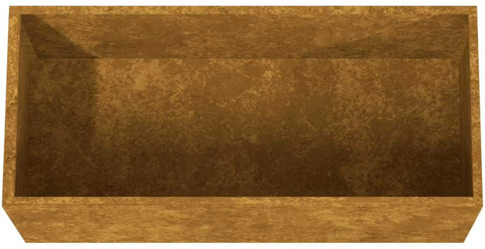 Lovelis, 62x30x29cm, Corten plienas