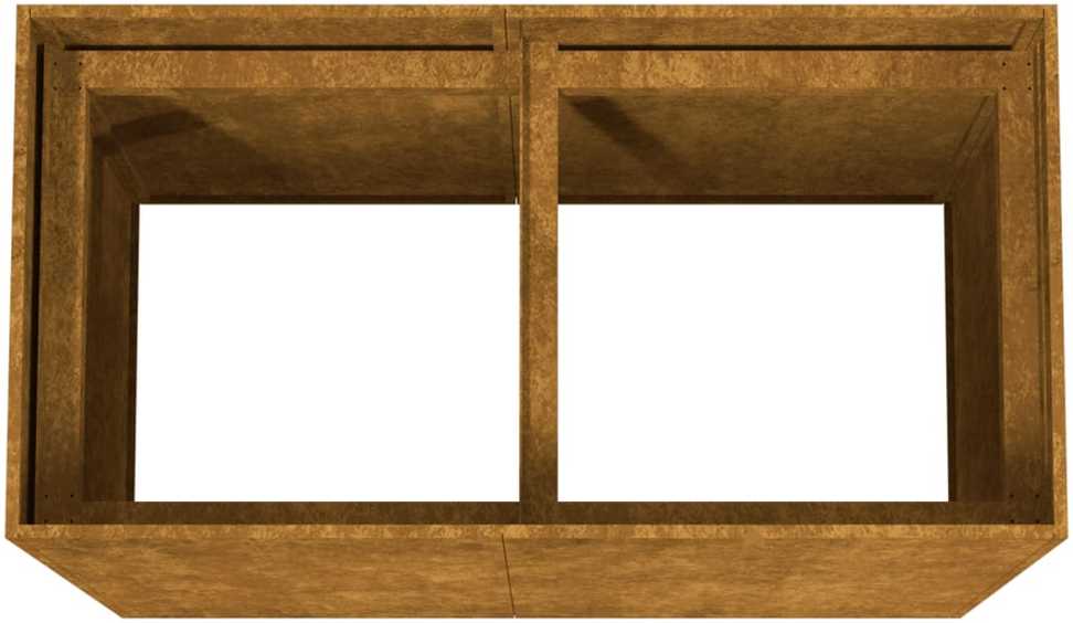 Lovelis, 80x40x80cm, Corten plienas