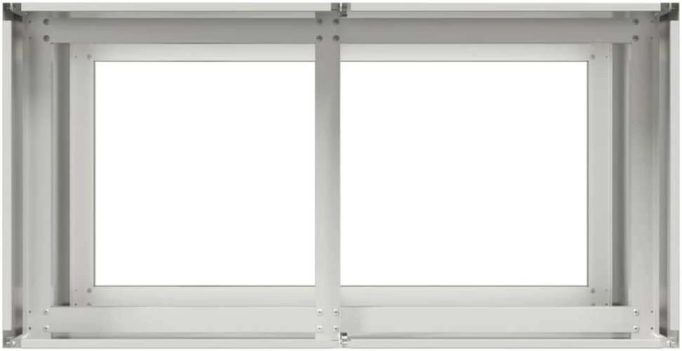 Lovelis, 80x40x80cm, nerūdijantis plienas