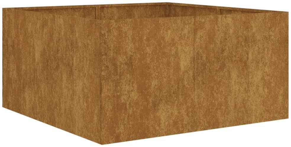 Lovelis, 80x80x40cm, Corten plienas