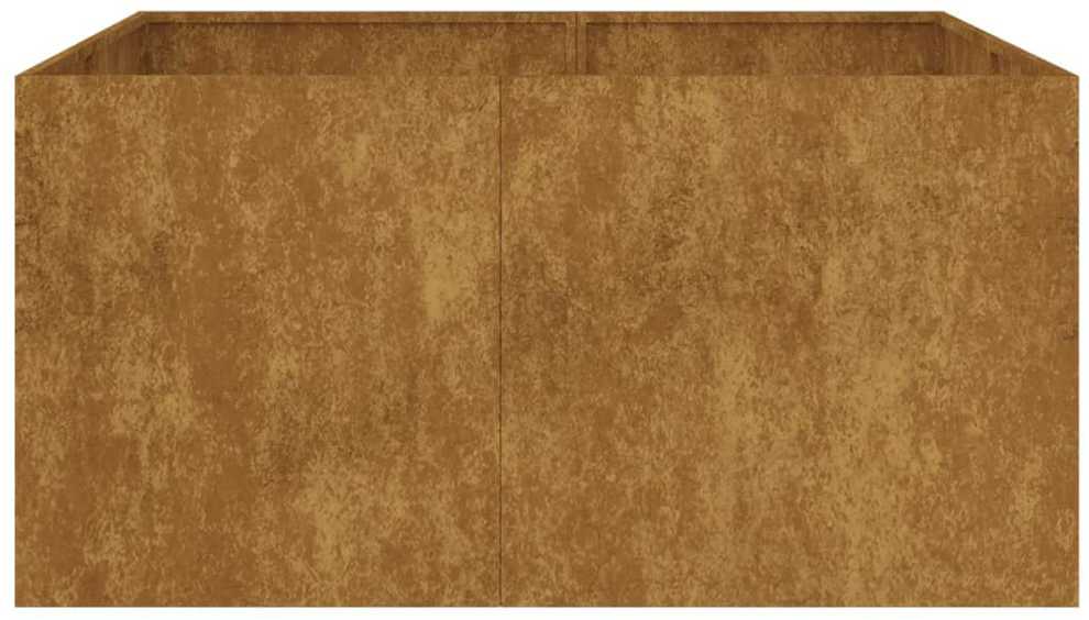 Lovelis, 80x80x40cm, Corten plienas