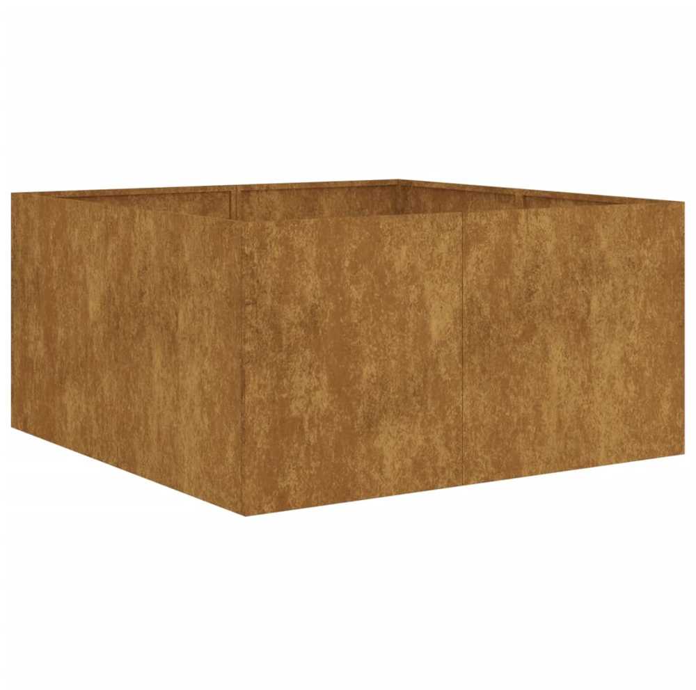 Lovelis, 80x80x40cm, Corten plienas