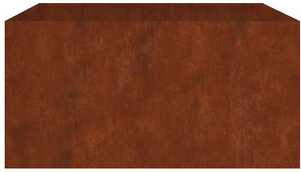 Lovelis, 80x80x40cm, Corten plienas