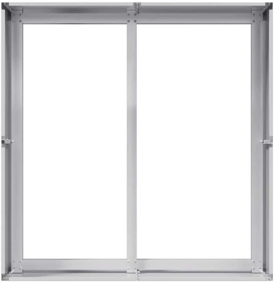 Lovelis, 80x80x40cm, galvanizuotas plienas