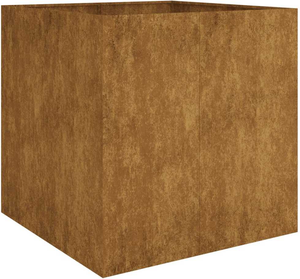 Lovelis, 80x80x80cm, Corten plienas
