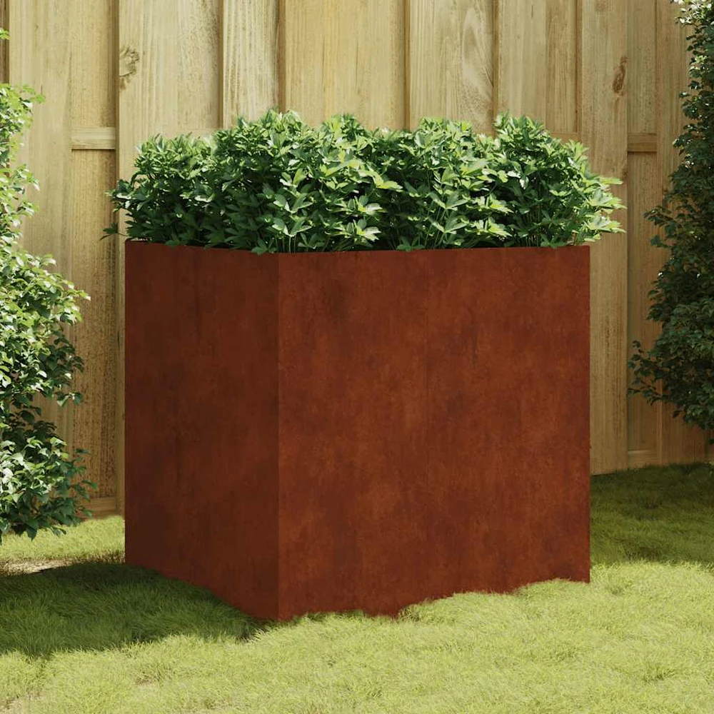 Lovelis, 80x80x80cm, Corten plienas