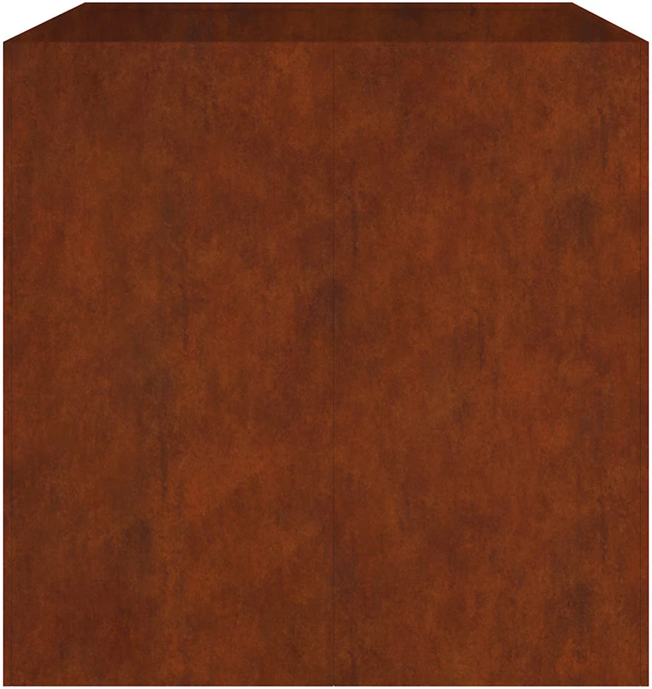 Lovelis, 80x80x80cm, Corten plienas