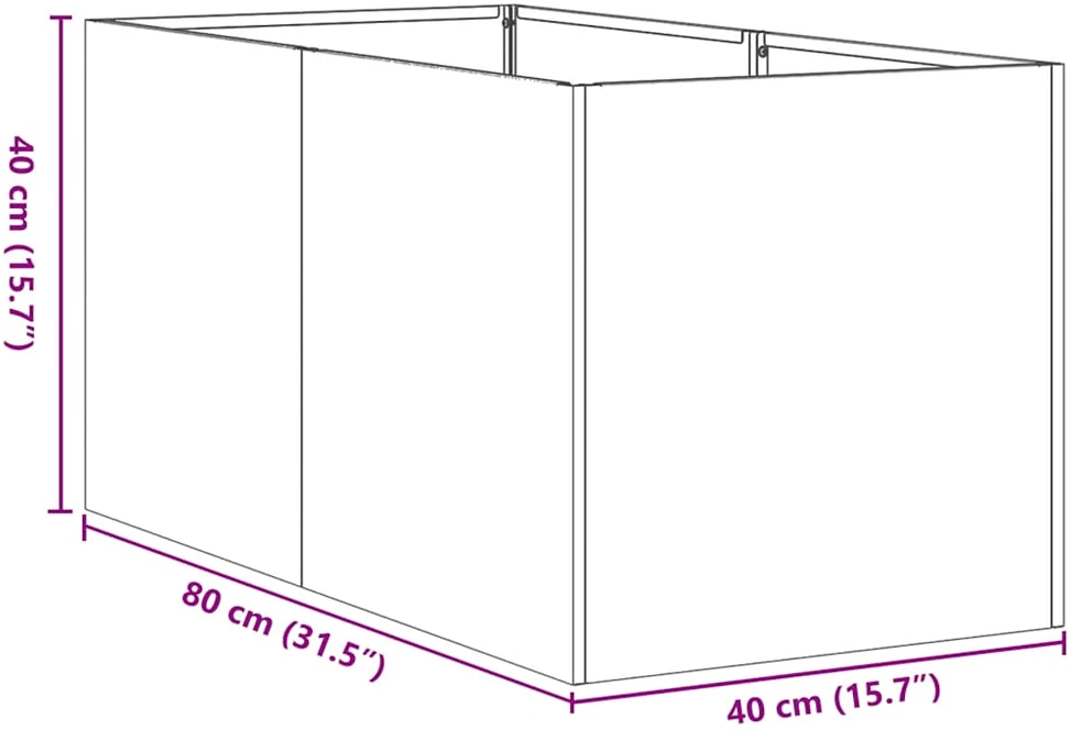 Lovelis, alyvuogių žalias, 40x80x40cm, šaltai valcuotas plienas