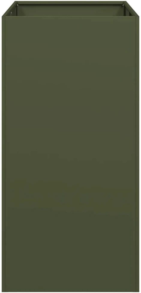 Lovelis, alyvuogių žalios spalvos, 40x80x80cm, plienas