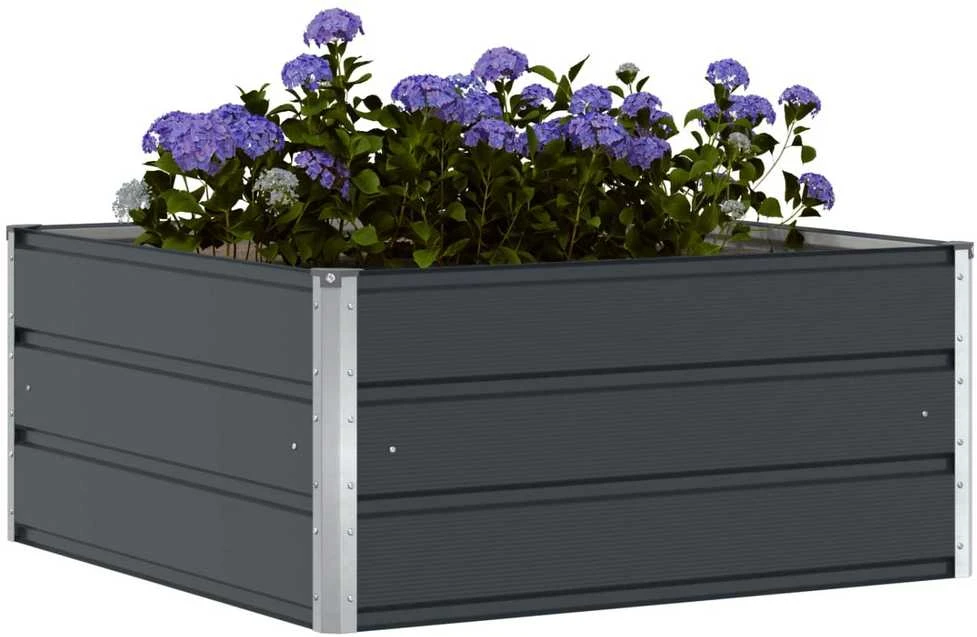 Lovelis Antracitas 100 x 100 x 45 cm Plienas