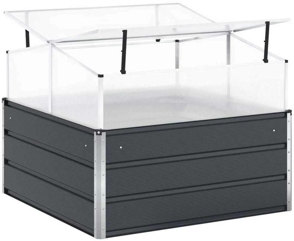 Lovelis Antracito 100 x 100 x 77 cm Galvanizuotas plienas
