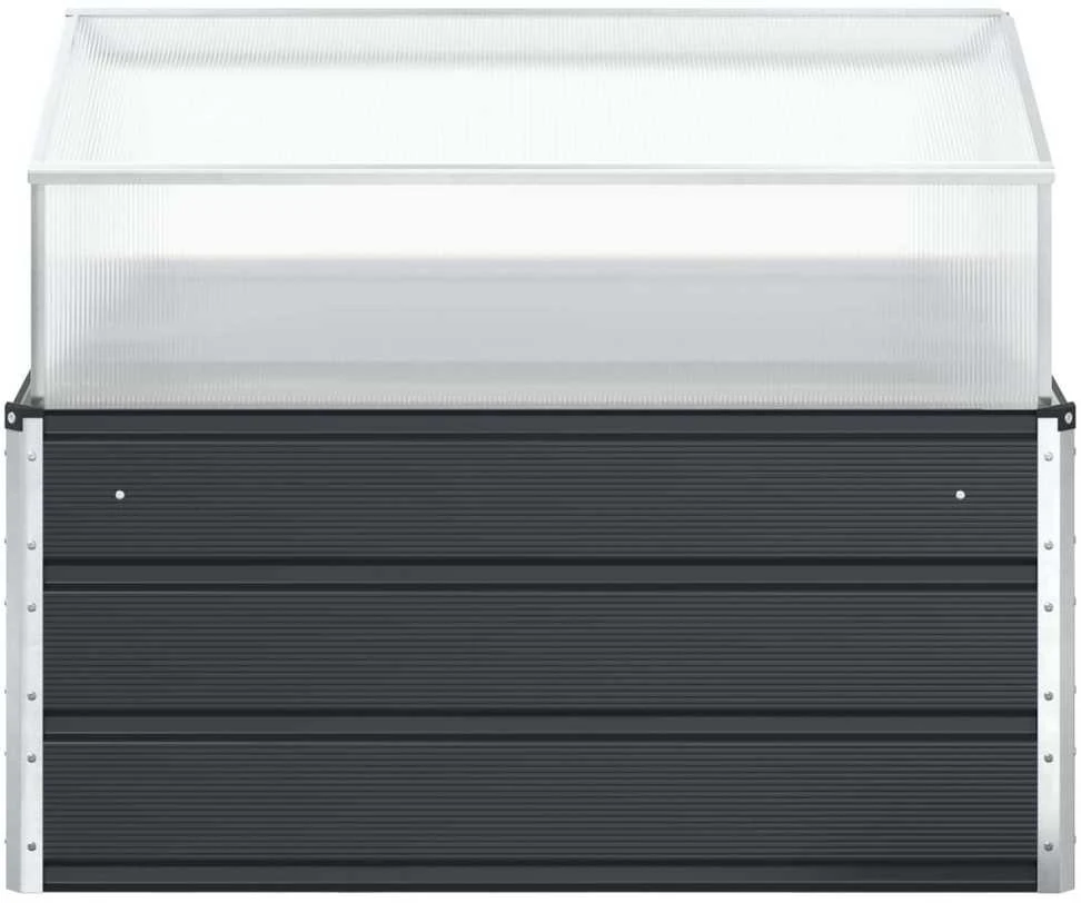 Lovelis Antracito 100 x 100 x 77 cm Galvanizuotas plienas