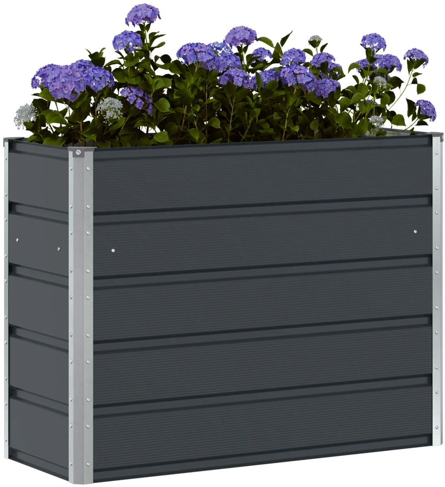 Lovelis Antracitas 100 x 40 x 75 cm Plienas