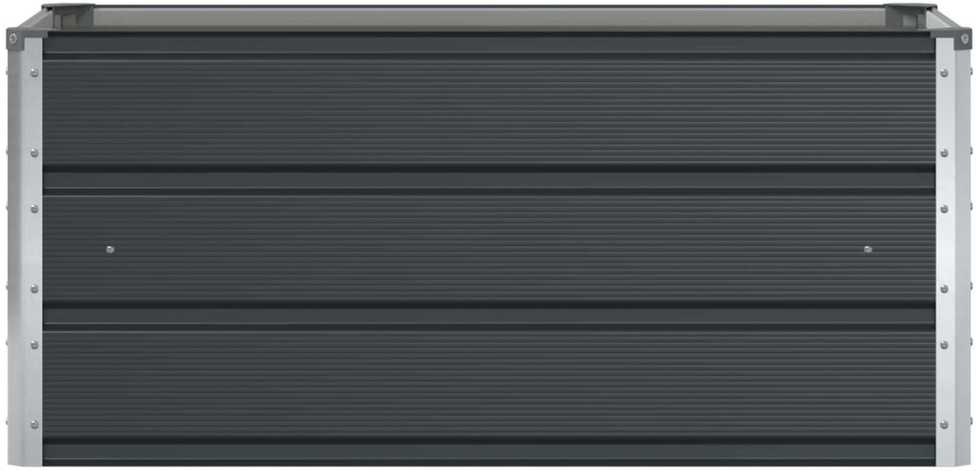 Lovelis Antracitas 100 x 50 x 45 cm Cinkuota plienas