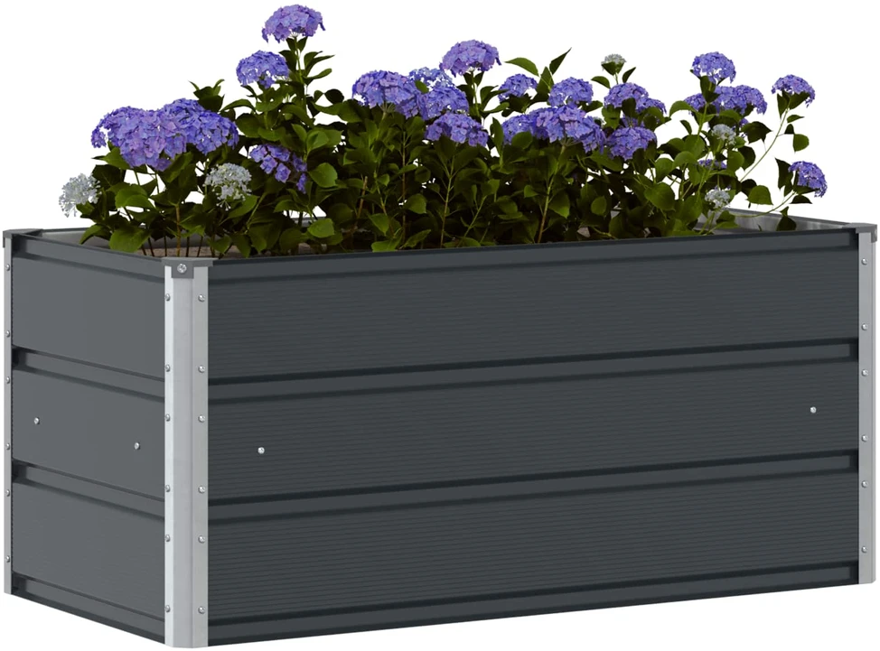 Lovelis Antracitas 100 x 50 x 45 cm Cinkuota plienas
