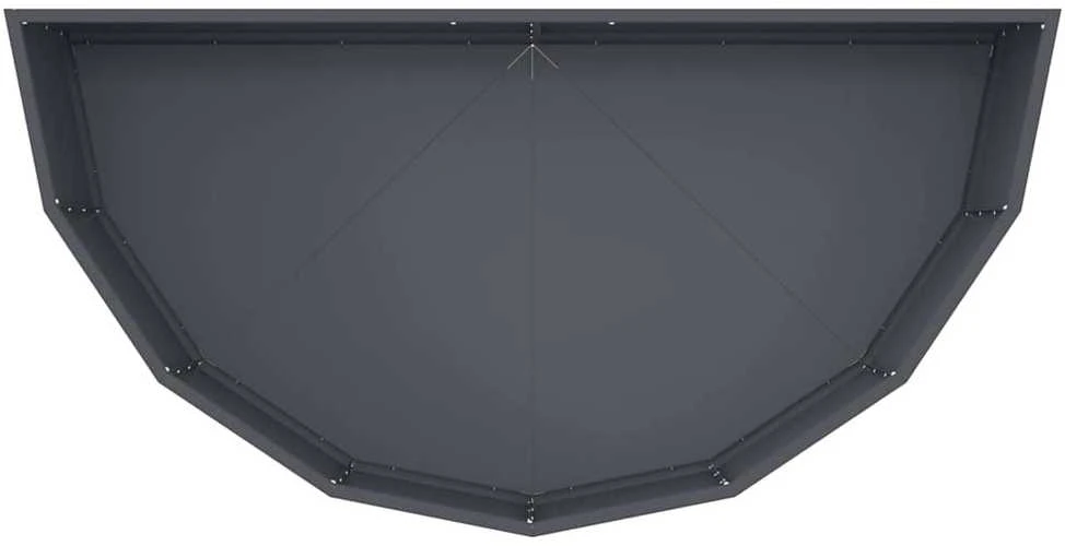 Lovelis Antracitas 120 x 60 x 35 cm Plienas