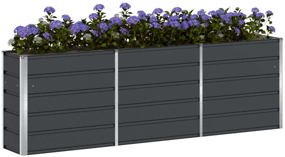 Lovelis Antracitas 240 x 40 x 75 cm Plienas