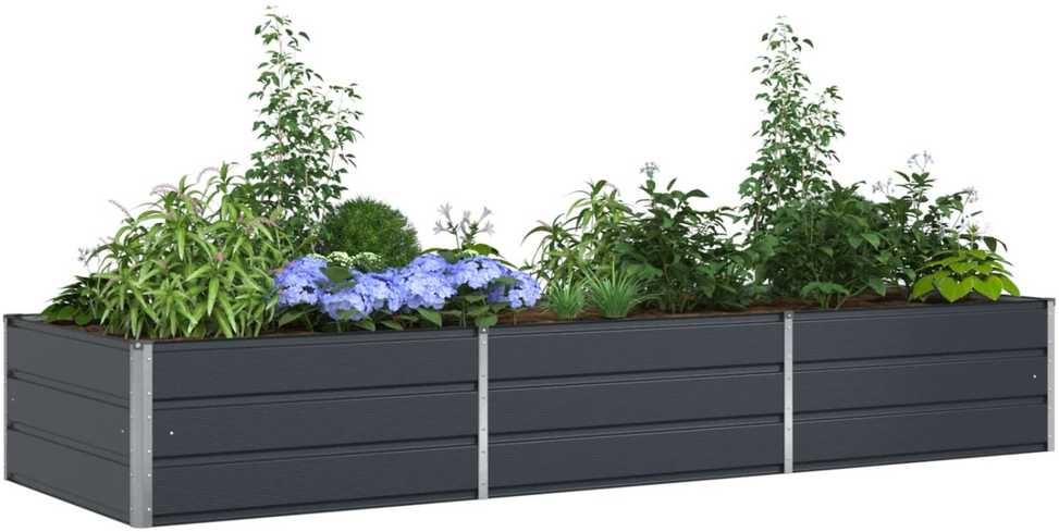 Lovelis Antracito 290 x 100 x 45 cm Galvanizuotas plienas