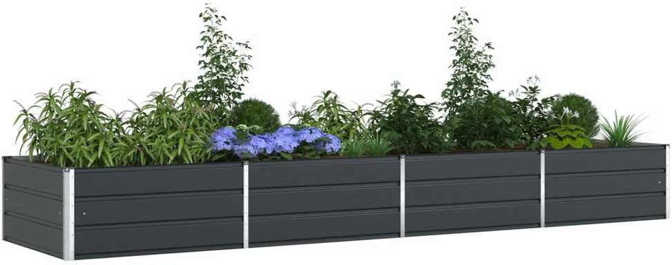 Lovelis Antracito 385 x 100 x 45 cm Galvanizuotas plienas