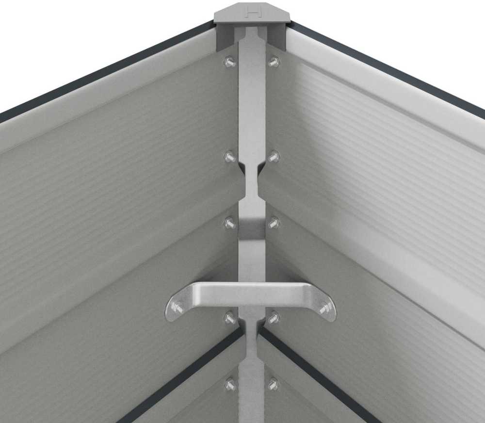 Lovelis Antracito 290 x 100 x 45 cm Galvanizuotas plienas