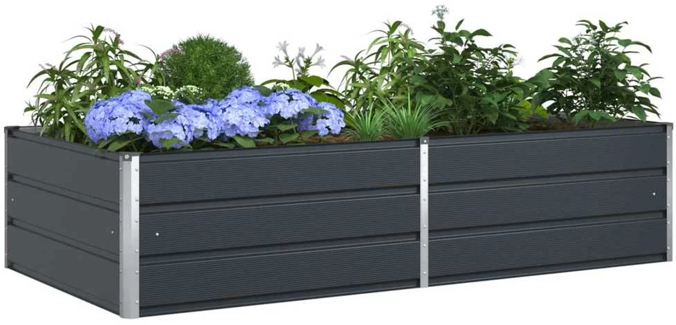 Lovelis Antracito 195 x 100 x 45 cm Galvanizuotas plienas