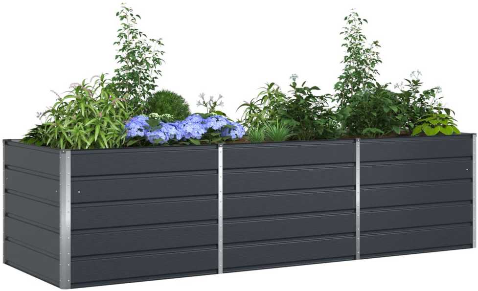 Lovelis Antracito 290 x 100 x 75 cm Galvanizuotas plienas