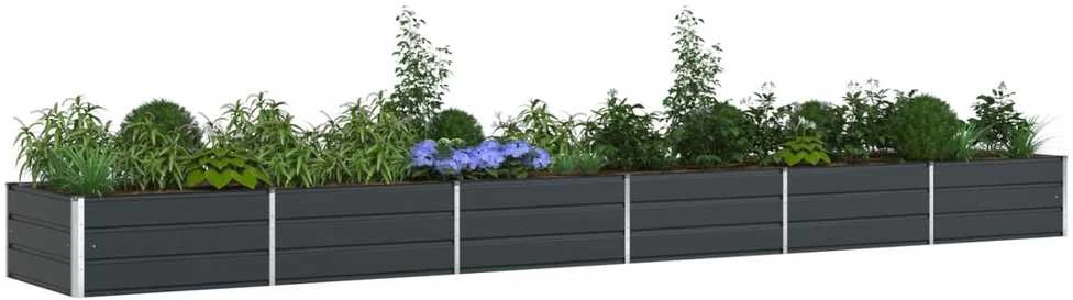 Lovelis Antracito 580 x 100 x 45 cm Galvanizuotas plienas