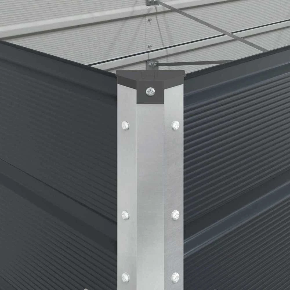 Lovelis Antracito 195 x 100 x 45 cm Galvanizuotas plienas