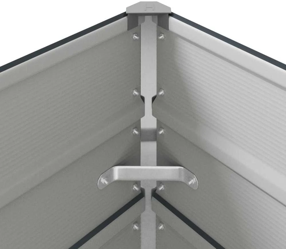 Lovelis Antracito 580 x 100 x 45 cm Galvanizuotas plienas