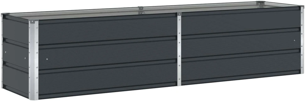 Lovelis Antracitas 195 x 50 x 45 cm Cinkuota plienas