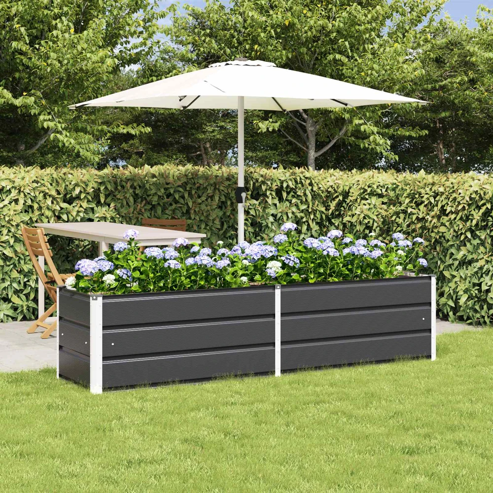 Lovelis Antracitas 195 x 50 x 45 cm Cinkuota plienas